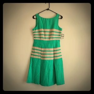 NWT Taylor women's silk dress